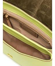 GIANNI CHIARINI HELENA ROUND Ledertasche mit Klappe sonniges Licht - Damentaschen - 5