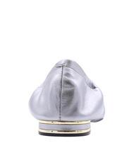 GUESS MICKLE Ballerinas aus Leder Zinn - Damenschuhe - 4