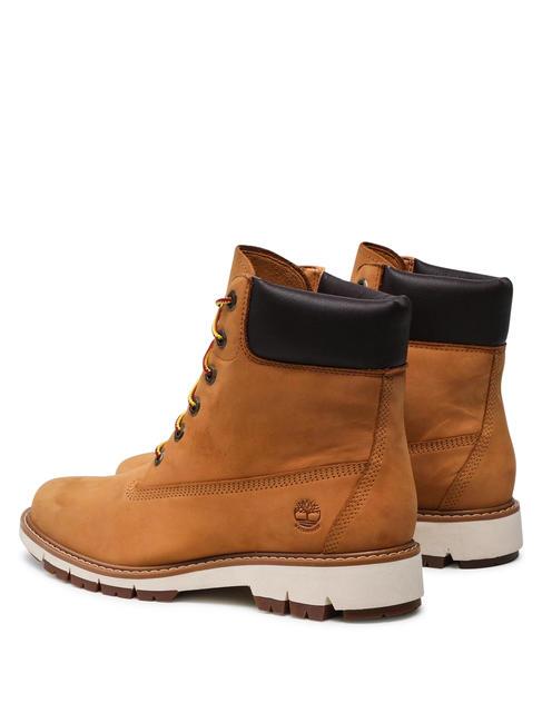 LUCIA WAY 6 INCH Stiefeletten aus Leder Weizen - Damenschuhe