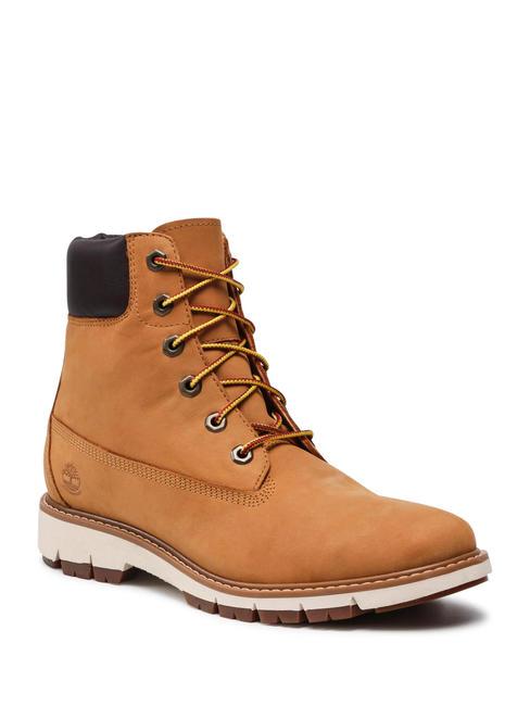 LUCIA WAY 6 INCH Stiefeletten aus Leder Weizen - Damenschuhe