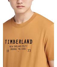 TIMBERLAND SS ROC CARRIER Baumwoll t-shirt Weizenstiefel - Herren-T-Shirts - 3