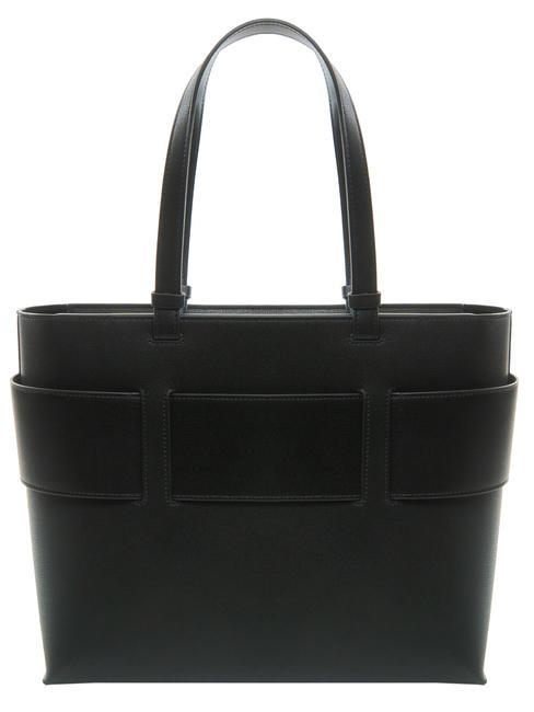 A|X BUCKLE Schulter-Shopper-Tasche Schwarz - Damentaschen