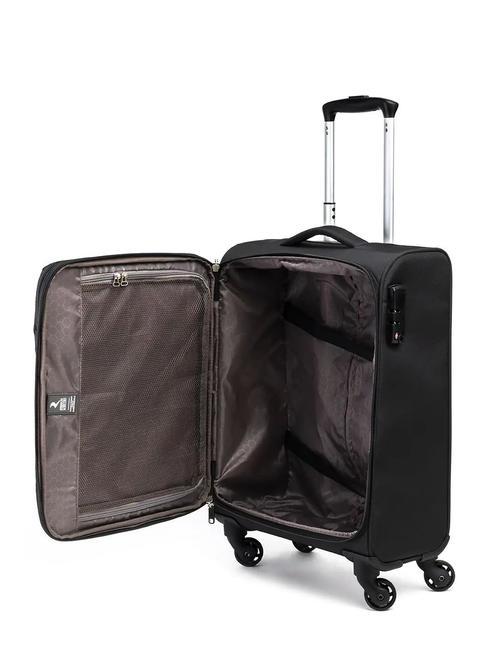 ECO-MOOD Set mit 3 Trolleys: Kabine + mittlere und gro&szlig;e Exp Schwarz - Trolleyset