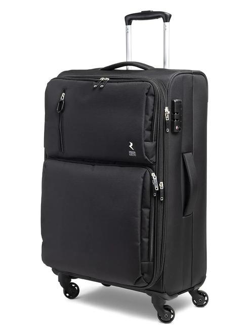 ECO-MOOD Set mit 3 Trolleys: Kabine + mittlere und gro&szlig;e Exp Schwarz - Trolleyset