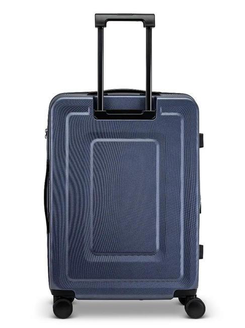 RITMO Mittelgro&szlig;er erweiterbarer Trolley blu navy - Harte Trolleys