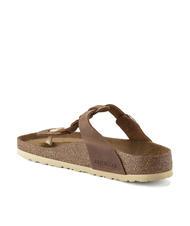 BIRKENSTOCK GIZEH Flip-Flops aus Leder Cognac - Schuhe Unisex - 5