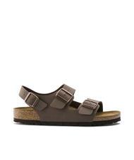BIRKENSTOCK MILANO Birko-Flor-Sandalen-Slipper Mokka - Schuhe Unisex - 2