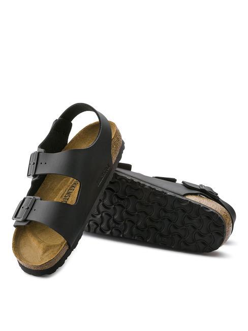 MILANO Slipper-Sandale aus Birko-Flor Schwarz - Schuhe Unisex