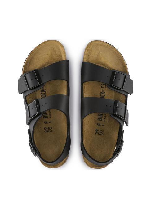 MILANO Slipper-Sandale aus Birko-Flor Schwarz - Schuhe Unisex