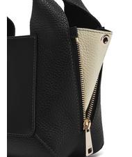 FURLA GILDA Minitaschen aus Leder mit Schultergurt schwarz + marmor c - Damentaschen - 4