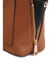FURLA GILDA Minitaschen aus Leder mit Schultergurt cognac / schwarz - Damentaschen - 3