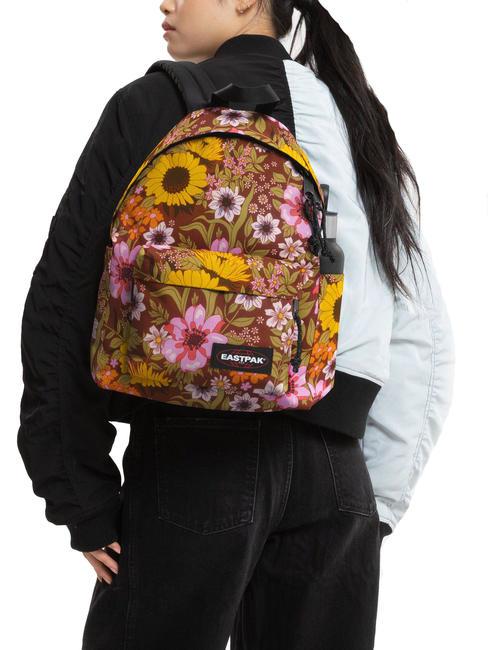 PADDED DAY PAK'R SMALL Rucksack mit Tablet-Halterung Popflowerbraun - Rucks&auml;cke f&uuml;r Schule &amp; Freizeit