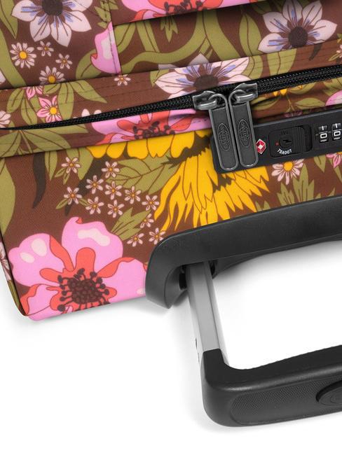 TRANSIT'R S Trolley f&uuml;r Handgep&auml;ck Popflowerbraun - Handgep&auml;ck