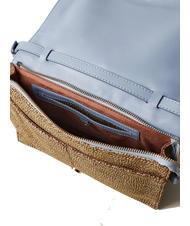 BORBONESE LIVRE  Umh&auml;ngetasche aus Leder nat&uuml;rlicher Topas/op - Damentaschen - 4