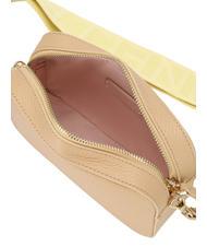 COCCINELLE TEBE Schultertasche aus strukturiertem Leder frisches Beige - Damentaschen - 4