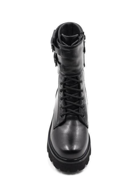 BUCKLE Amphibien-Stiefeletten mit Schnallen Schwarz - Damenschuhe