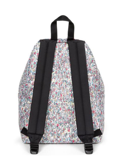 PADDED PAKR Rucksack Wally-Muster wei&szlig; - Rucks&auml;cke f&uuml;r Schule &amp; Freizeit