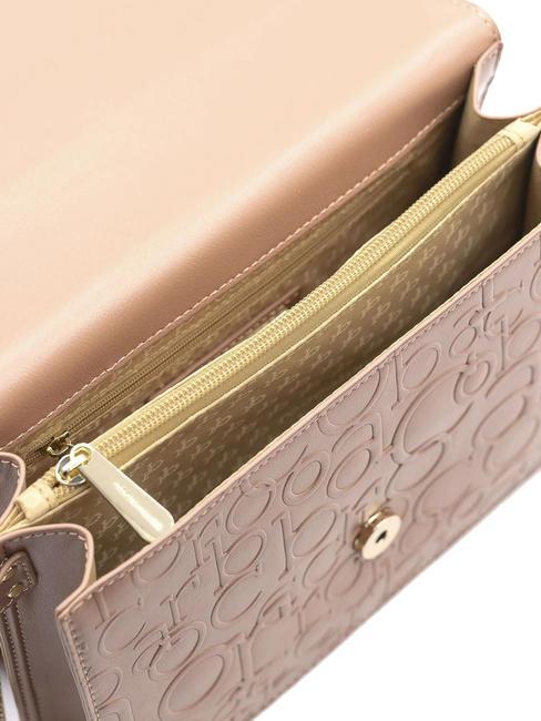 RUBINO Umh&auml;ngetasche mit Klappe Gesichtspuder - Damentaschen