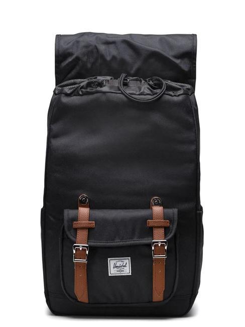 LITTLE AMERICA MID Mittelgro&szlig;er Rucksack SCHWARZ - Rucks&auml;cke f&uuml;r Schule &amp; Freizeit