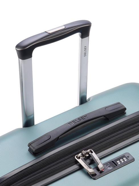 AIR ARMOUR Gro&szlig;er Trolley, erweiterbar gr&uuml;n - Harte Trolleys