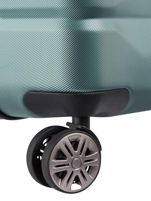 AIR ARMOUR Gro&szlig;er Trolley, erweiterbar gr&uuml;n - Harte Trolleys
