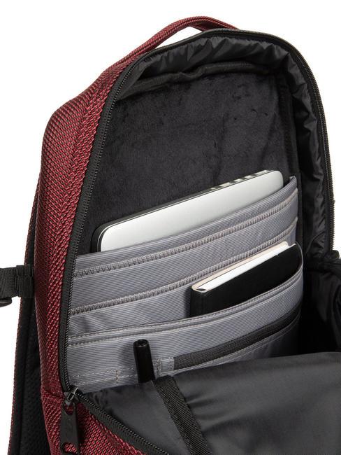 TECUM M CNNCT 15 "Laptop-Rucksack Burgund - Rucks&auml;cke f&uuml;r Schule &amp; Freizeit