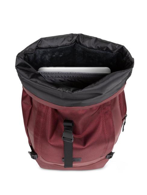 TECUM ROLL 14" Laptop-Rucksack Burgund - PC-Rucks&auml;cke