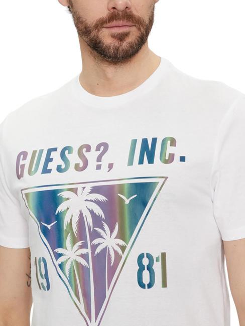 PALMS Baumwoll t-shirt purwei&szlig; - Herren-T-Shirts