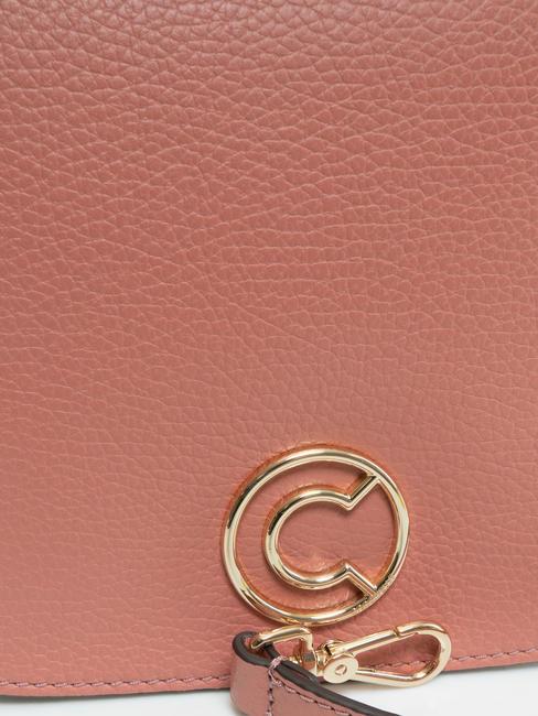 LEILANI Lederhandtasche mit Schultergurt Kamelie - Damentaschen