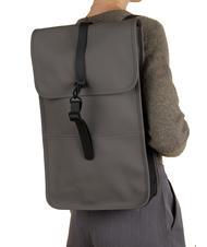 RAINS BACKPACK Wasserdichter Rucksack grau - Rucks&auml;cke f&uuml;r Schule &amp; Freizeit - 3