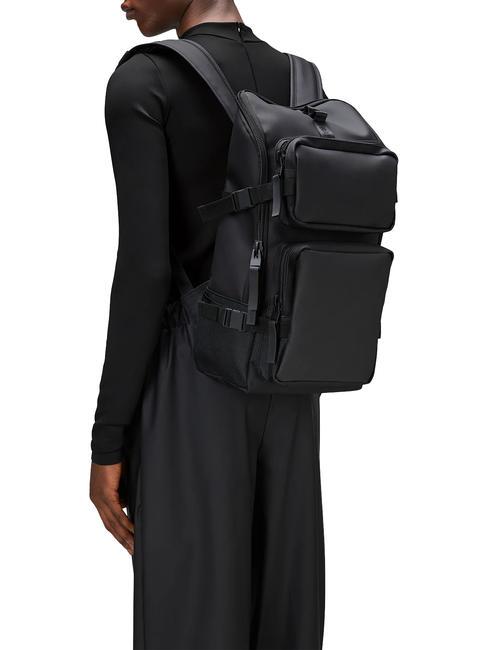 TRAIL CARGO BACKPACK 13" PC-Rucksack Schwarz - Rucks&auml;cke f&uuml;r Schule &amp; Freizeit