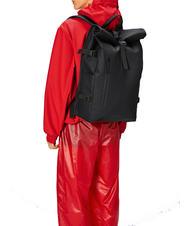 RAINS ROLLTOP RUCKSACK Rucksack Schwarz - Rucks&auml;cke f&uuml;r Schule &amp; Freizeit - 3
