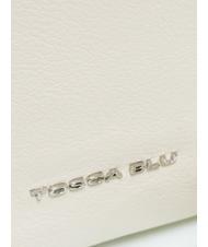 TOSCA BLU FLORA Handshopper mit Schultergurt Wei&szlig;es Elfenbein - Damentaschen - 3