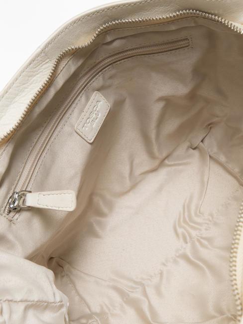 FLORA Handshopper mit Schultergurt Wei&szlig;es Elfenbein - Damentaschen