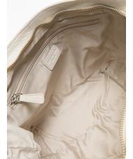 TOSCA BLU FLORA Handshopper mit Schultergurt Wei&szlig;es Elfenbein - Damentaschen - 5