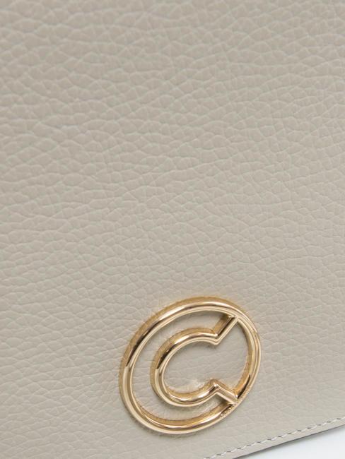 LEILANI Lederhandtasche mit Schultergurt Maulbeere - Damentaschen