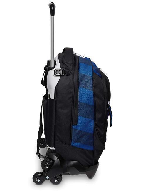 JACK Abnehmbarer Trolley-Rucksack mit drei R&auml;dern Schwarz - Rucks&auml;cke mit Trolleyfunktion