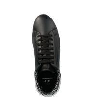 ARMANI EXCHANGE A|X Turnschuhe Schwarz Schwarz - Herrenschuhe - 4