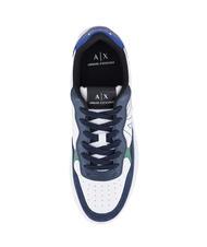 ARMANI EXCHANGE Sneaker dettagli scamosciati Turnschuhe Marine+Blau - Herrenschuhe - 5