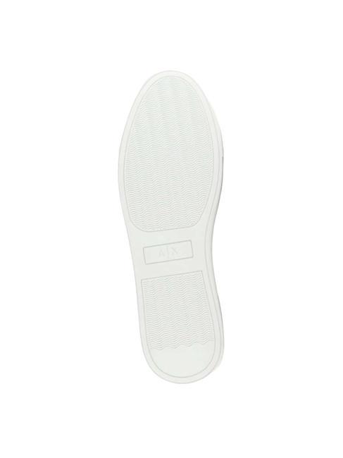 A|X Ledersneaker schwarz+wein+op.wei&szlig; - Herrenschuhe