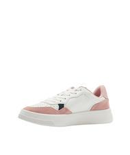 ARMANI EXCHANGE Sneakermitdettagli scamosciati Turnschuhe op.wei&szlig;+rose+schwarz - Damenschuhe - 3