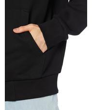 DIESEL S-GIRK Sweatshirt mit durchgehendem Rei&szlig;verschluss und Kapuze Schwarz - Sweatshirts Herren - 4