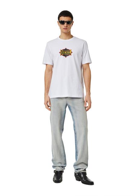 T-JUST Baumwoll t-shirt Wei&szlig; - Herren-T-Shirts