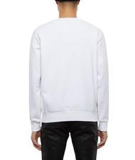 DIESEL S-GIRK Sweatshirt aus Baumwolle mit Rundhalsausschnitt Wei&szlig; - Sweatshirts Herren - 2