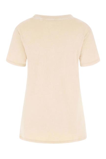 FUJI EASY  Baumwoll t-shirt ruhiger Sand multi - T-Shirts und Tops f&uuml;r Damen