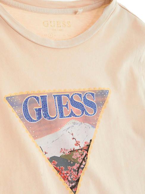 FUJI EASY  Baumwoll t-shirt ruhiger Sand multi - T-Shirts und Tops f&uuml;r Damen