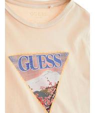 GUESS FUJI EASY  Baumwoll t-shirt ruhiger Sand multi - T-Shirts und Tops f&uuml;r Damen - 5