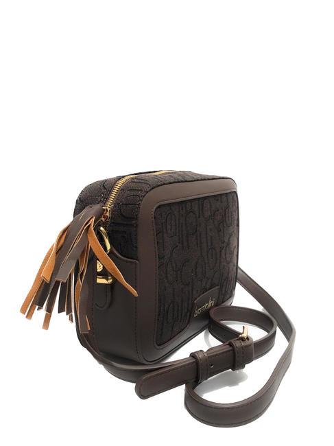 FONT Kameratasche aus Jacquard braun - Damentaschen