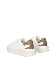 GUESS ELBINA  Turnschuhe wei&szlig;beige - Damenschuhe - 3