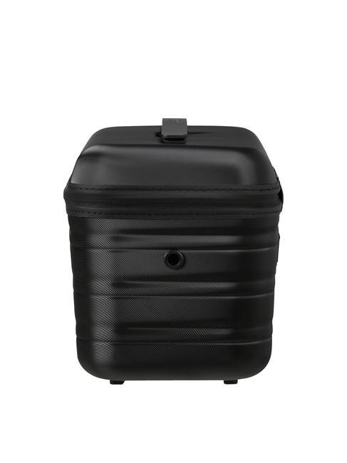 FLASHLINE Stabiler Kosmetikkoffer mit Schultergurt Schatten schwarz - Beauty-Case